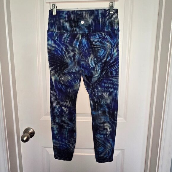 Lululemon Wunder Train High-Rise Tight 25" *Foil - 10 Shapeshifter Flux Blue - Picture 4 of 6